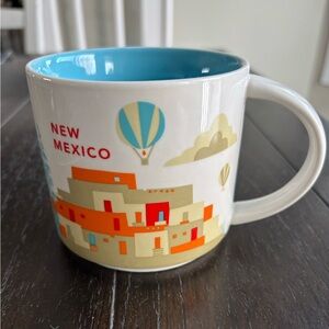Starbucks New Mexico “You Are Here” 2017 Souvenir Mug with Blue Interior